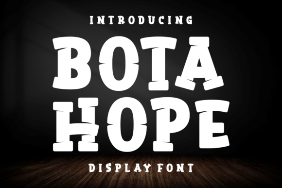 Bota Hope: A Display Font for Editorial Impact
