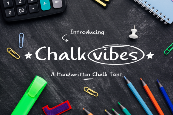 Chalkvibes Font for Bold Branding and Visual Impact