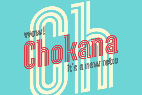 Chokana Font for Handmade and Commercial Designs