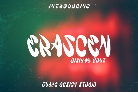 Erascen: A Quirky Display Font for Digital Creativity