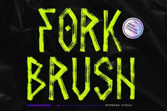 Fork Brush: Modern Typography for Impactful Campaigns