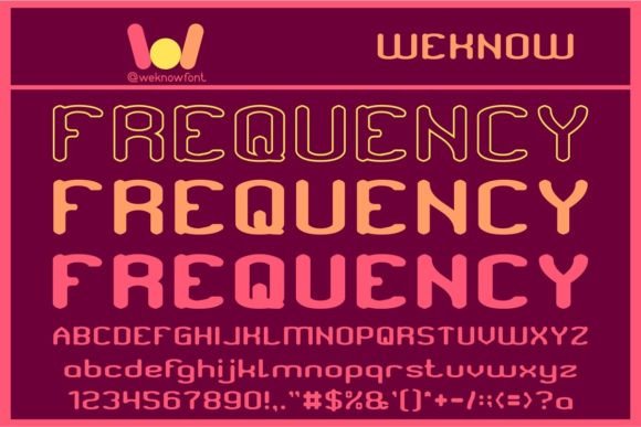 Frequency: A Modern Typeface for Editorial Elegance