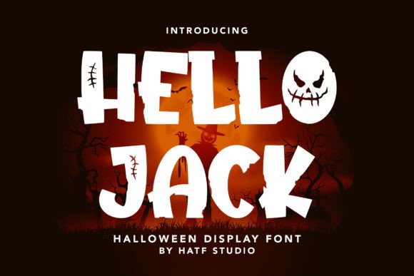 Hello Jack Font for Spooky Digital Campaigns