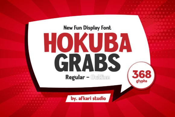 Hokuba Grabs Font for Professional Branding
