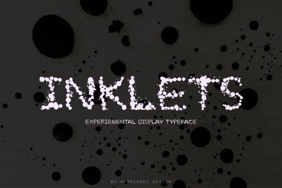 Inklets Display Font for Web Design