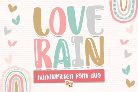 Love Rain Font Review for Branding and Design