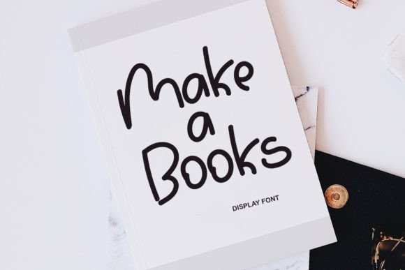 Make a Books Font for Creative Web Design