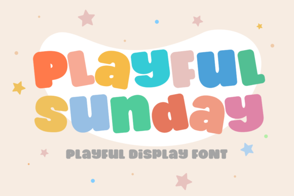 Palyful Sunday: A Playful Display Font for Bold Branding