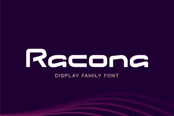 Racona: A Display Font That Elevates Branding