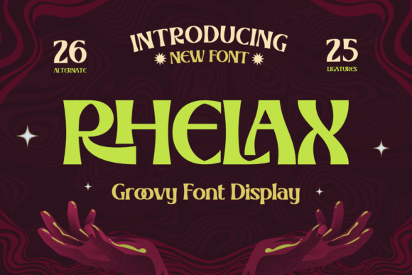 Rhelax Display Font Review