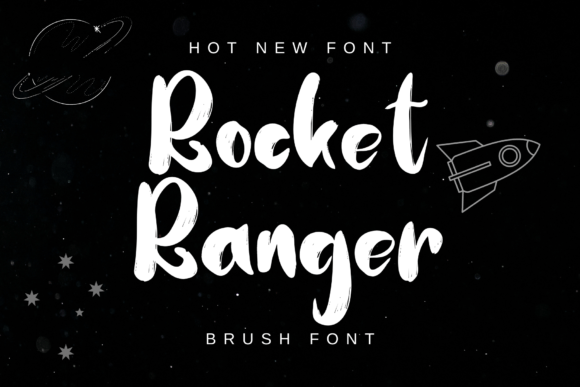 Rocket Ranger Font for Editorial Design