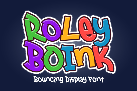Roley Boink Font for Eye-Catching Design