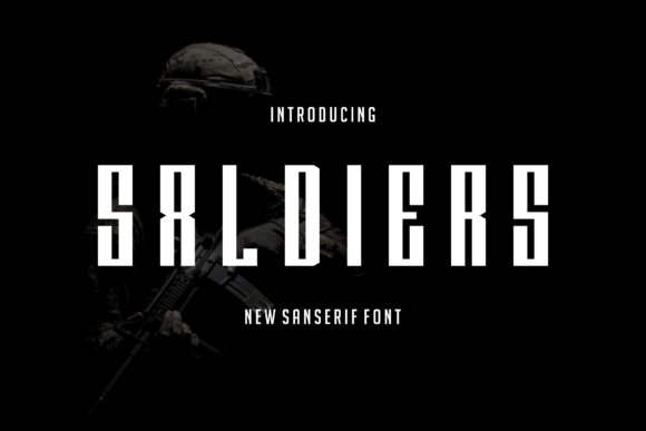 Saldiers Font Review: Bold and Authentic Display Typeface