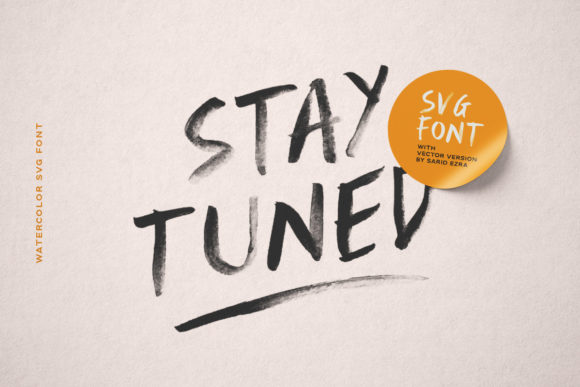 Stay Tuned Font for Editorial Design and Content Creation