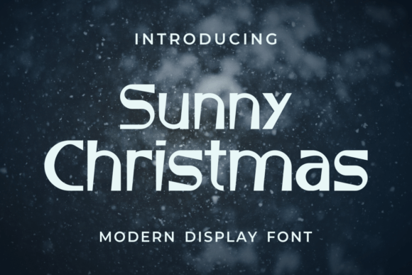 Sunny Christmas Font for a Brighter Brand