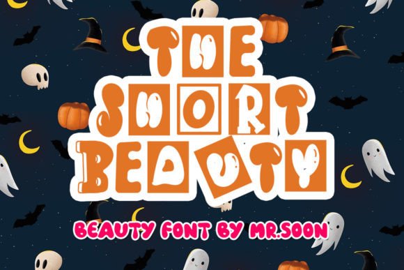 The Short Beauty Font for Digital Creativity